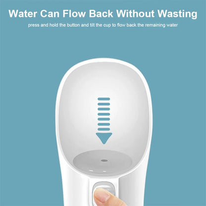 Leakproof Dog Water Bottle – Portable Travel Dispenser