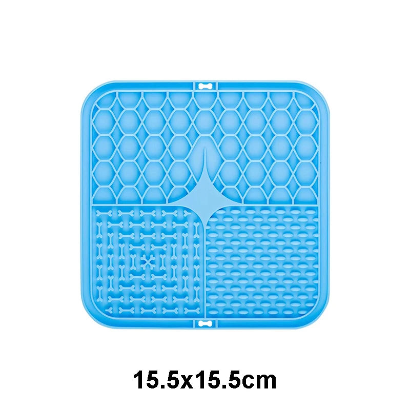 Pet Lick Silicone Mat – Slow Feeder for Dogs