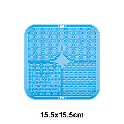 Pet Lick Silicone Mat – Slow Feeder for Dogs