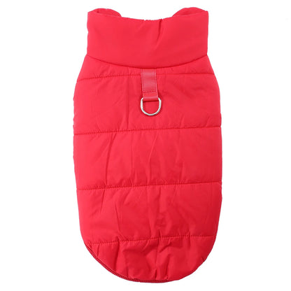 Windproof Winter Dog Jacket – Warm Coat for Small & Medium Dogs