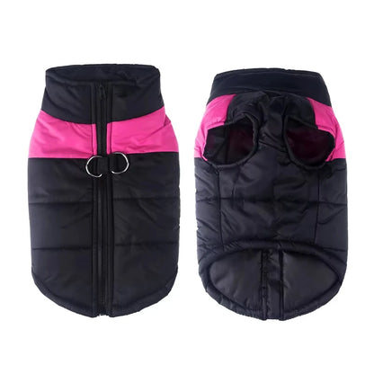 Winter Waterproof Dog Coat – Warm Jacket for Large Dogs & Puppies