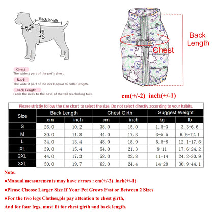 Halloween Dog Jacket – Warm Pumpkin Print Costume