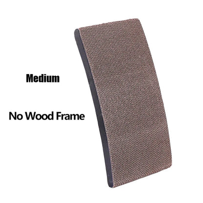 Wood Cat Scratcher 3-in-1 – Wooden Cat Scratch Board, Bed & Play Pad