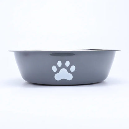 Stainless Steel Dog Bowl – Non-Slip Pet Feeding Basin