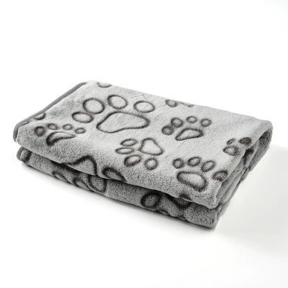 Soft Cozy Pet Blanket – Fleece Dog & Cat Bed Mat, Washable