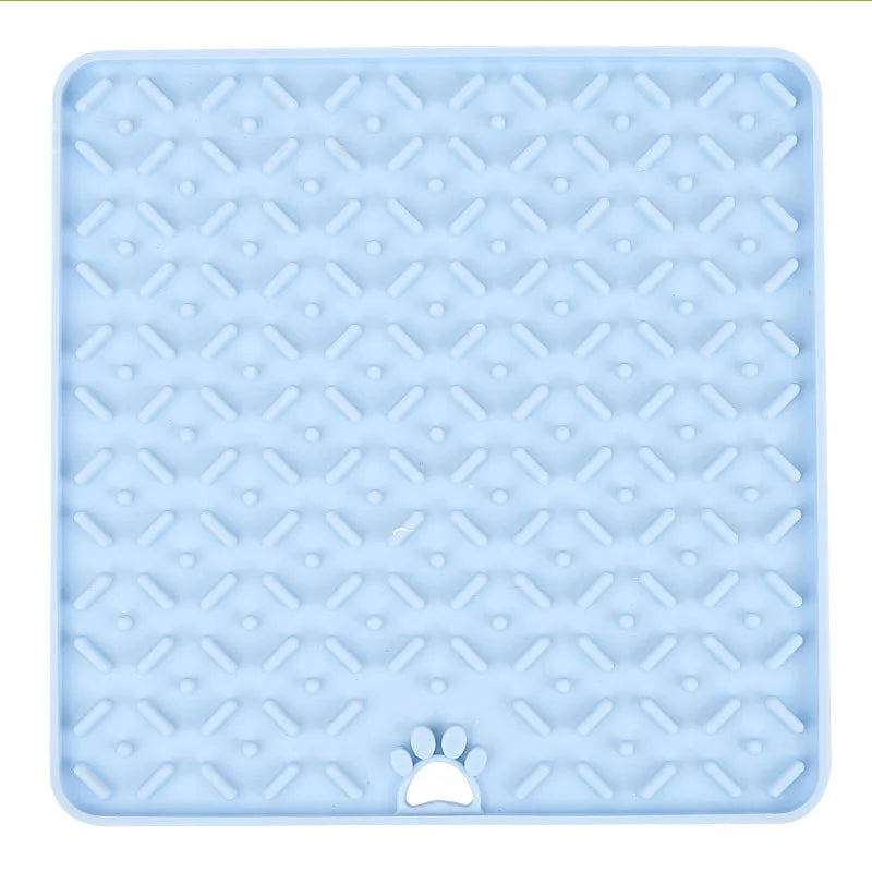 Pet Lick Mat Silicone – Slow Feeder Pad for Dogs & Cats