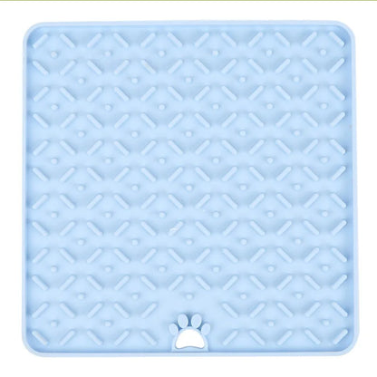Pet Lick Mat Silicone – Slow Feeder Pad for Dogs & Cats