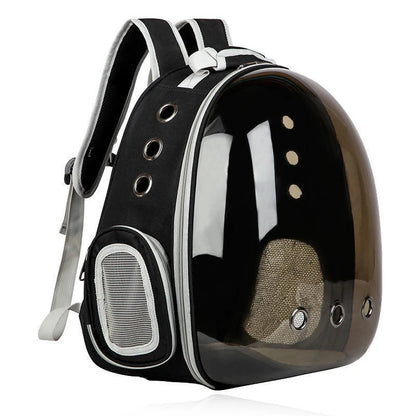 Pet Carrier Backpack – Transparent Space Capsule for Cats & Dogs