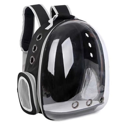 Pet Carrier Backpack – Transparent Space Capsule for Cats & Dogs