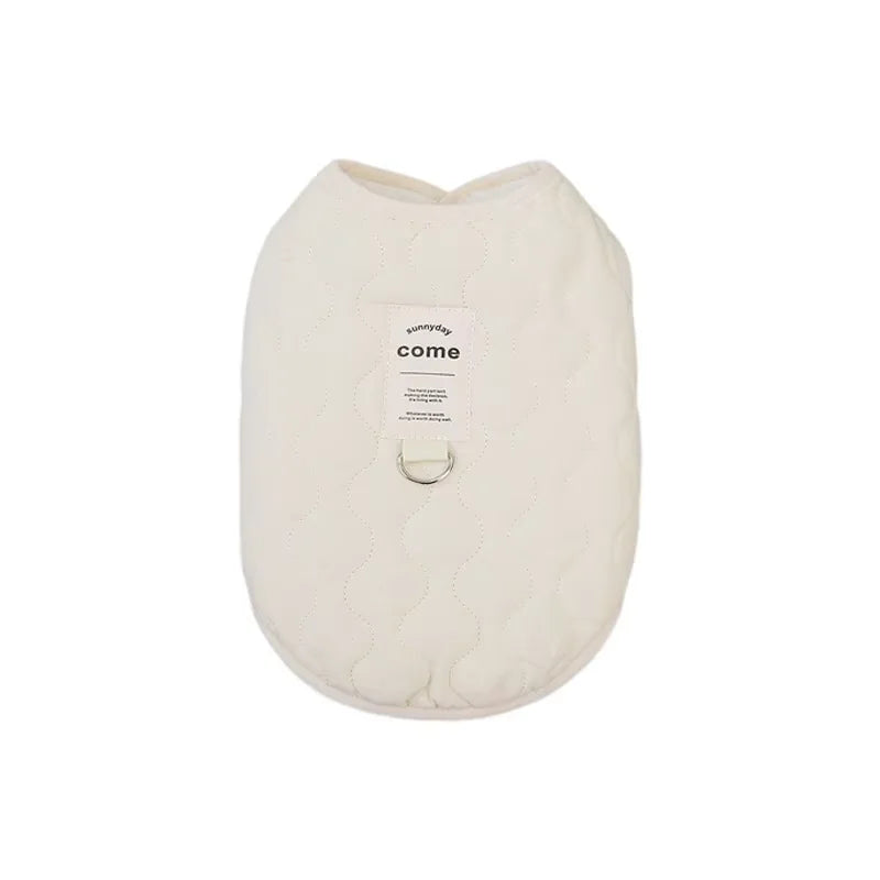 Close-up of cotton fabric texture – detail view