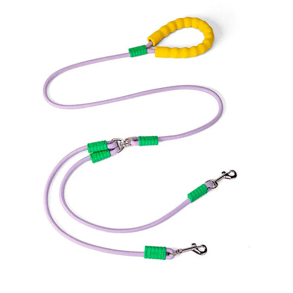 1.5m Pet Double Leash – Durable 2 Way Coupler Rope