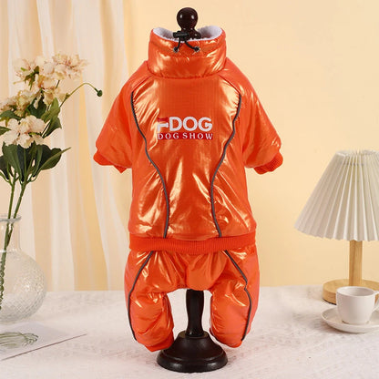 Winter Dog Coat – Warm Cotton-Padded Jacket for Small & Medium Dogs