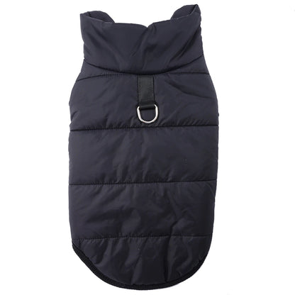 Windproof Winter Dog Jacket – Warm Coat for Small & Medium Dogs