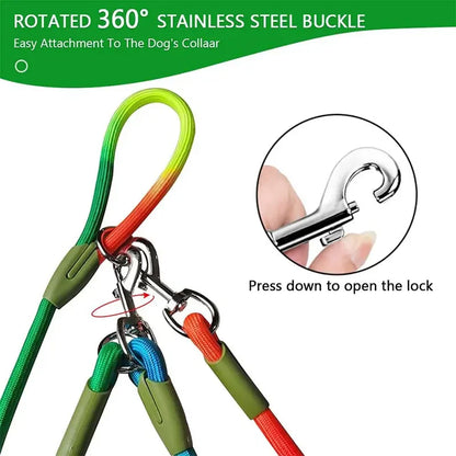 Hands Free Dog Leash – Reflective Adjustable Nylon