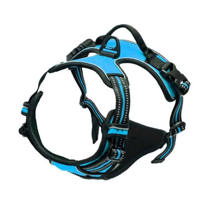 No Pull Dog Harness – Front Clip & Reflective