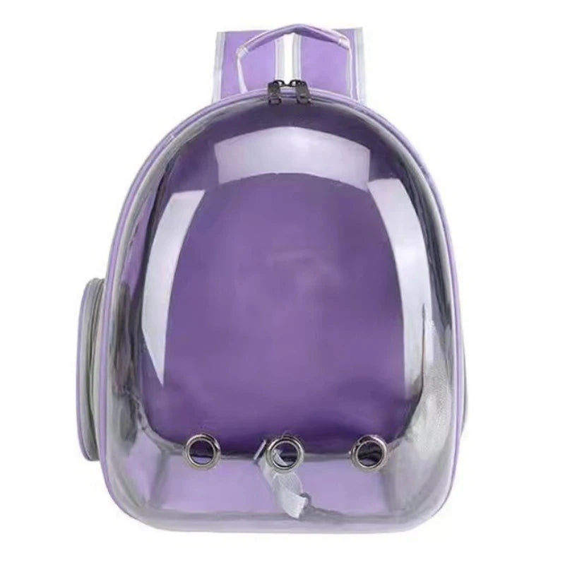 Pet Carrier Backpack – Transparent Space Capsule for Cats & Dogs
