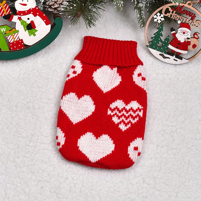 Christmas Dog Sweater – Winter Knitwear