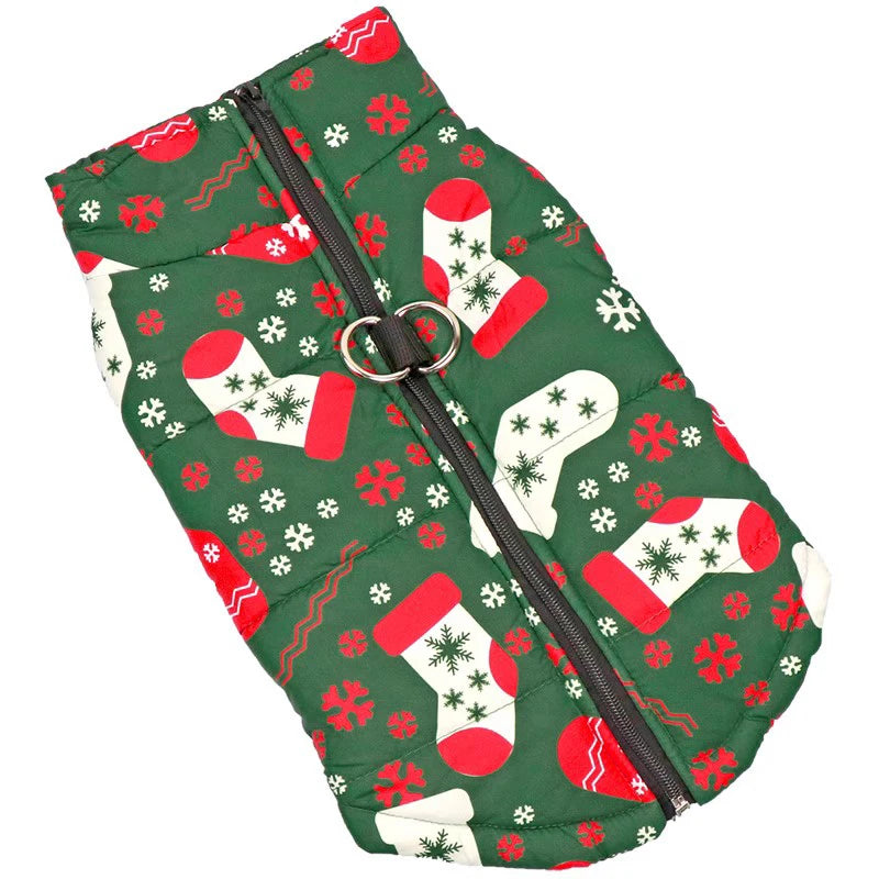 Waterproof Winter Dog Coat – Warm Cotton Jacket for Pets