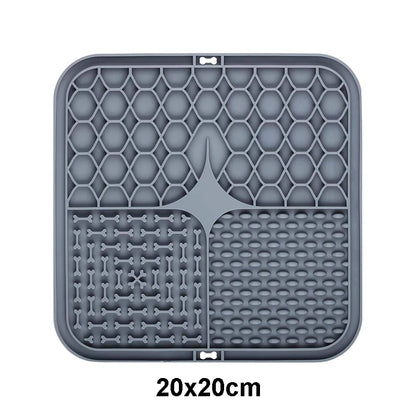 Pet Lick Silicone Mat – Slow Feeder for Dogs