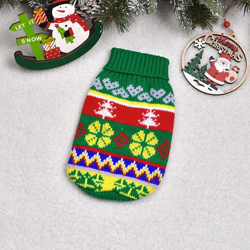 Christmas Dog Sweater – Winter Knitwear