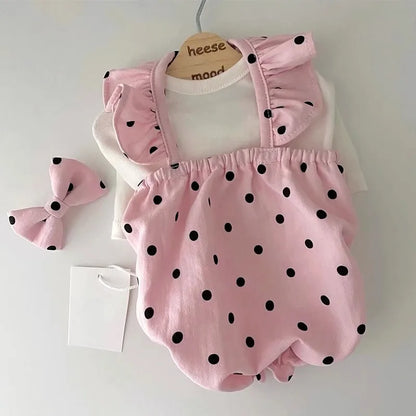 Dog Summer Dress Black & White Plaid