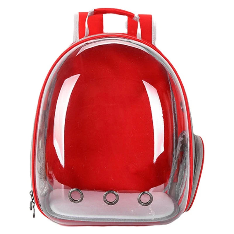 Pet Carrier Backpack – Transparent Space Capsule for Cats & Dogs