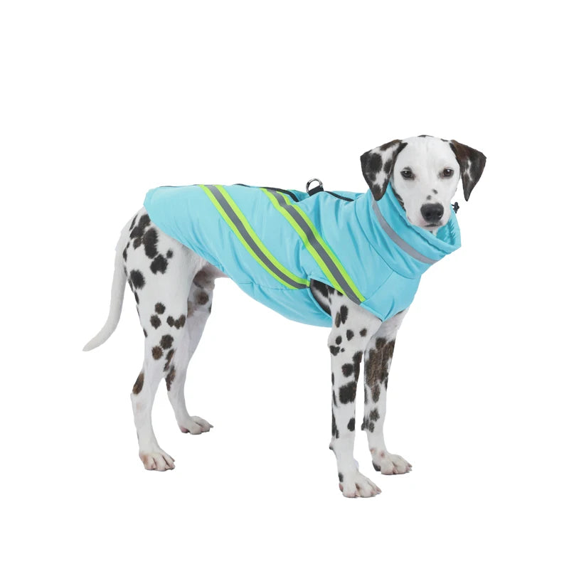 Winter Waterproof Dog Jacket – Warm Reflective Coat for Small & Large Dogs