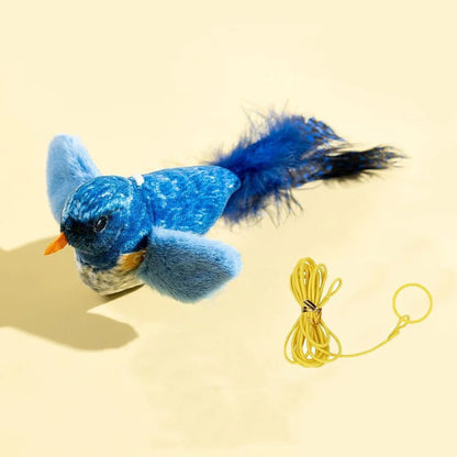 Plush Bird Cat Toy – Interactive Sounding Bird Toy for Cats (Durable & Fun)