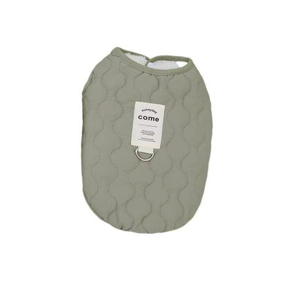 Winter Cotton Dog Vest for Small & Medium Pets