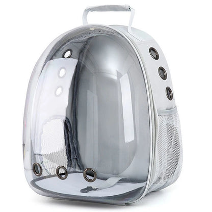Pet Carrier Backpack – Transparent Space Capsule for Cats & Dogs