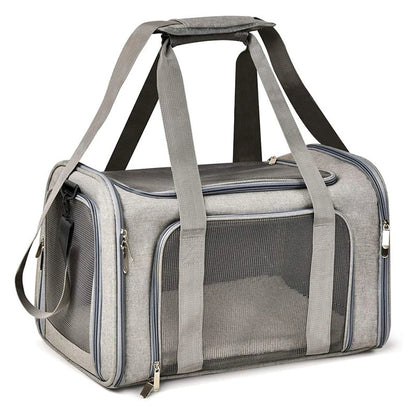 Pet Carrier Bag – Breathable Travel Tote for Dogs & Cats