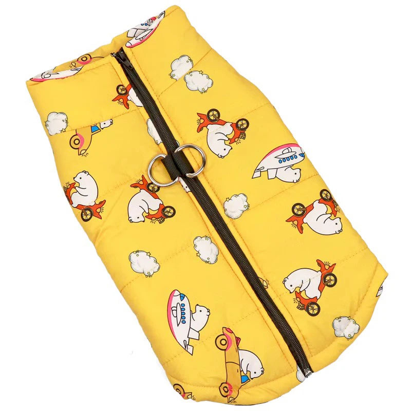 Waterproof Winter Dog Coat – Warm Cotton Jacket for Pets