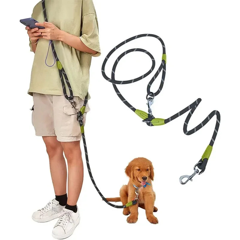 Hands Free Dog Leash – Reflective Adjustable Nylon