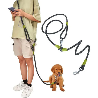 Hands Free Dog Leash – Reflective Adjustable Nylon