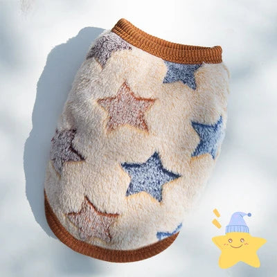 Cute Winter Dog Clothes – Warm Vest for Small Dogs & Cats