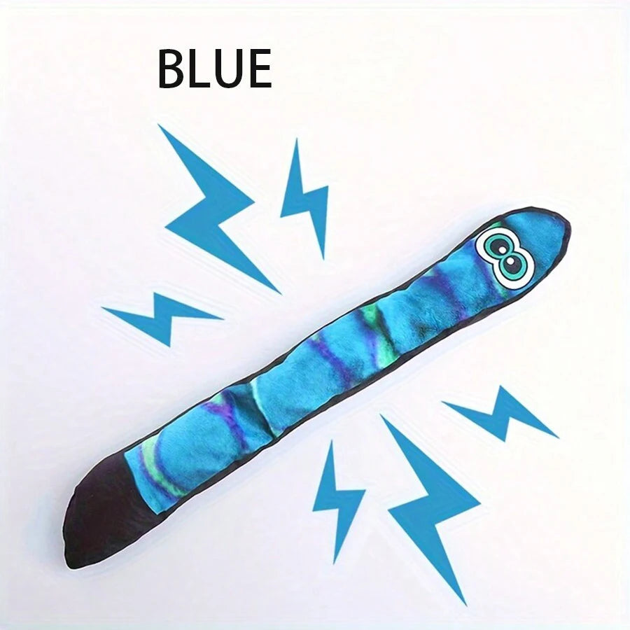 Durable polyester snake dog toy – safe, soft, and chew resistant