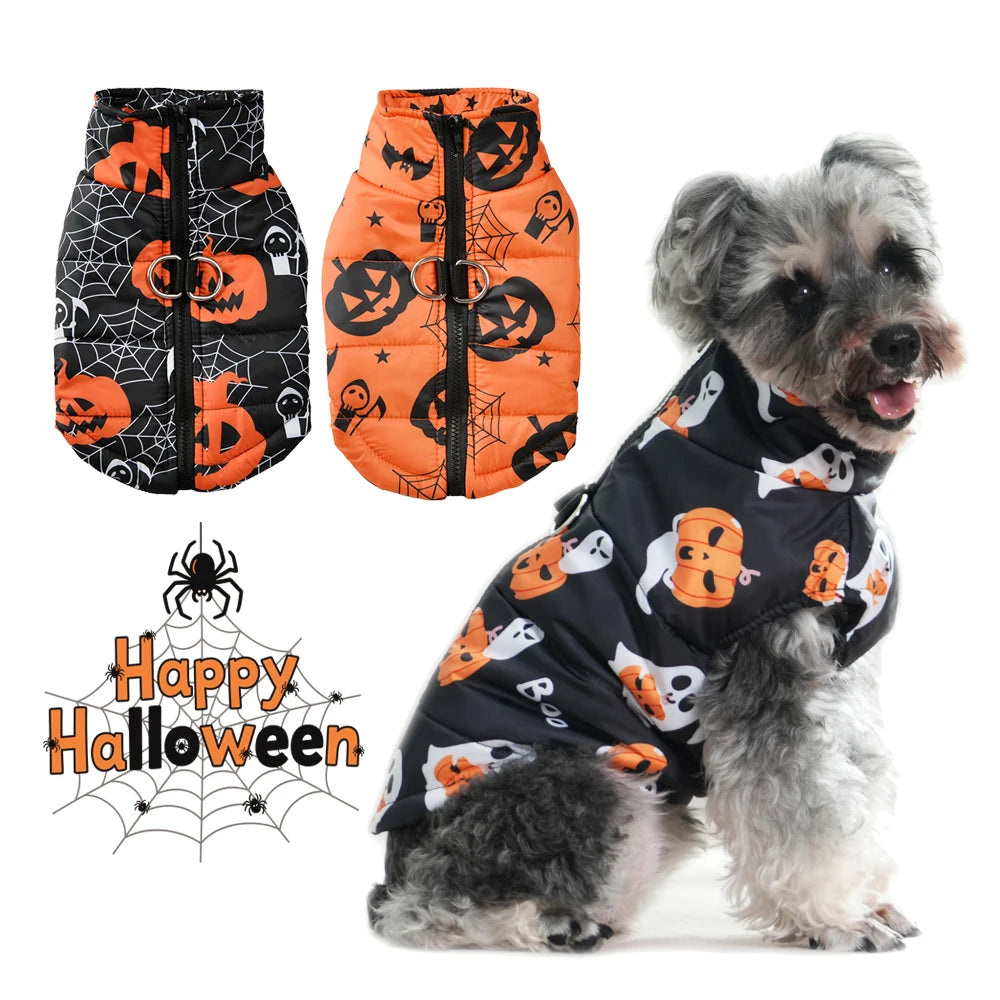 Halloween dog costume waterproof jacket
