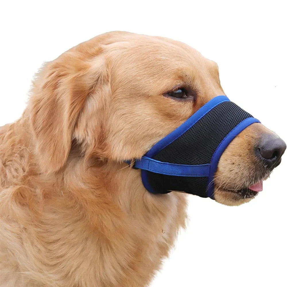 Dog Muzzle – Anti-Biting & Barking Adjustable Mesh