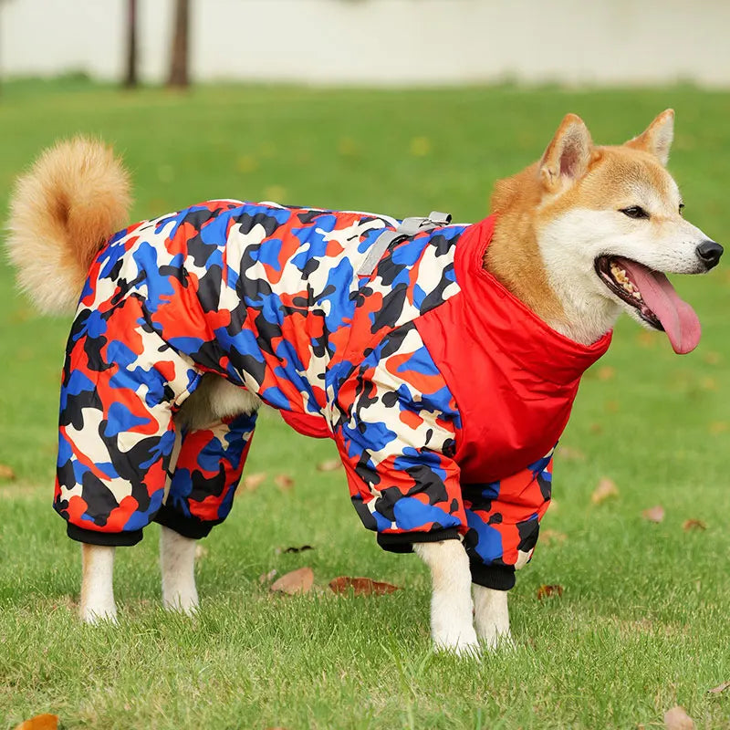 Winter Dog Jacket – Warm Waterproof Coat for Small & Medium Dogs