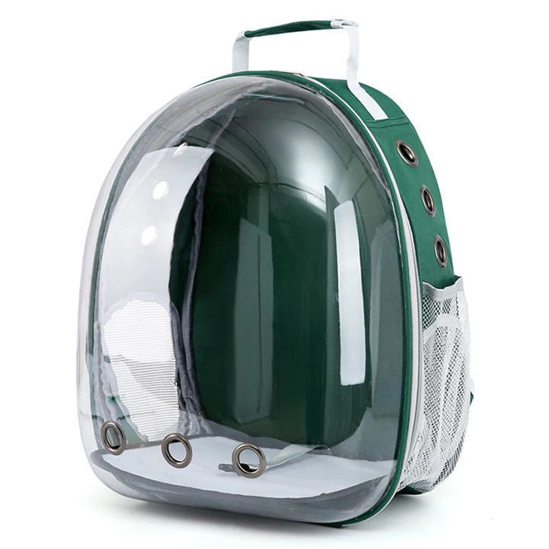 Pet Carrier Backpack – Transparent Space Capsule for Cats & Dogs