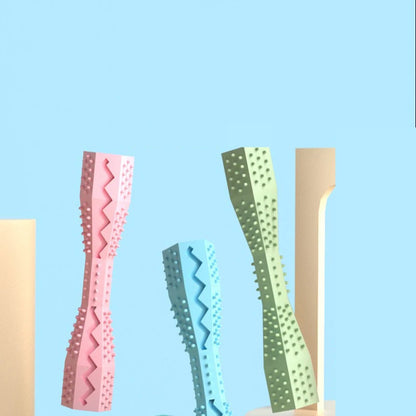 Treat dispensing chew toy for puppies