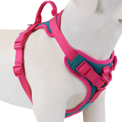 Luxury Dog Harness – No-Pull Adjustable Chest Strap in Chocolate Color