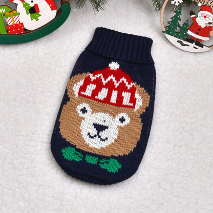 Christmas Dog Sweater – Winter Knitwear