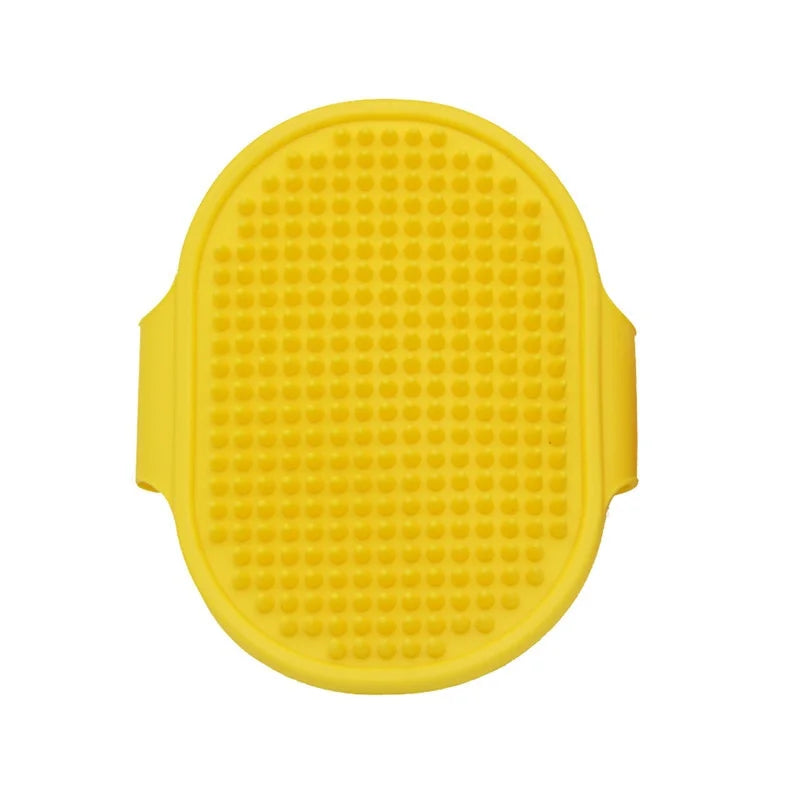 Soft Silicone Pet Grooming Brush – Dog & Cat Bath Massage Comb for Hair Removal