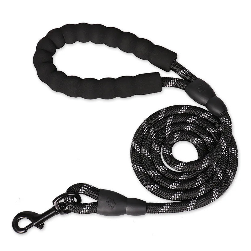 Strong Dog Leash with Soft Handle – Durable Rope in 120/150/200/300cm