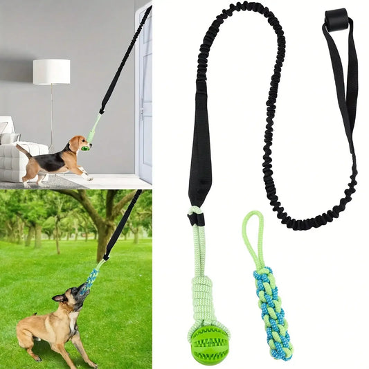 dog rope toy set 3pcs interactive training