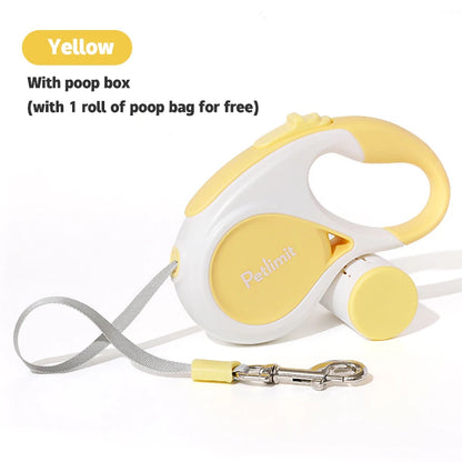 Automatic Retractable Dog Leash – 3M/5M Extendable Lead