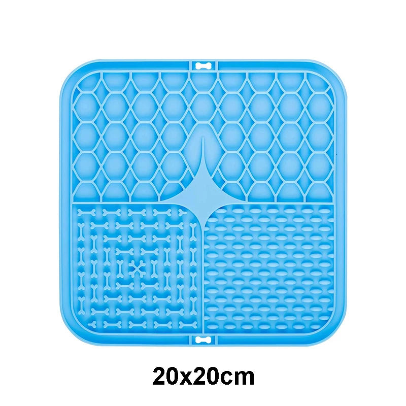 Pet Lick Silicone Mat – Slow Feeder for Dogs