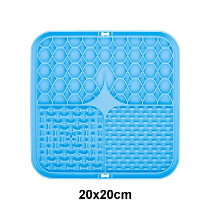 Pet Lick Silicone Mat – Slow Feeder for Dogs