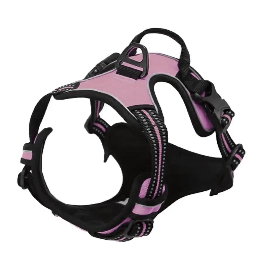 No Pull Dog Harness – Front Clip & Reflective